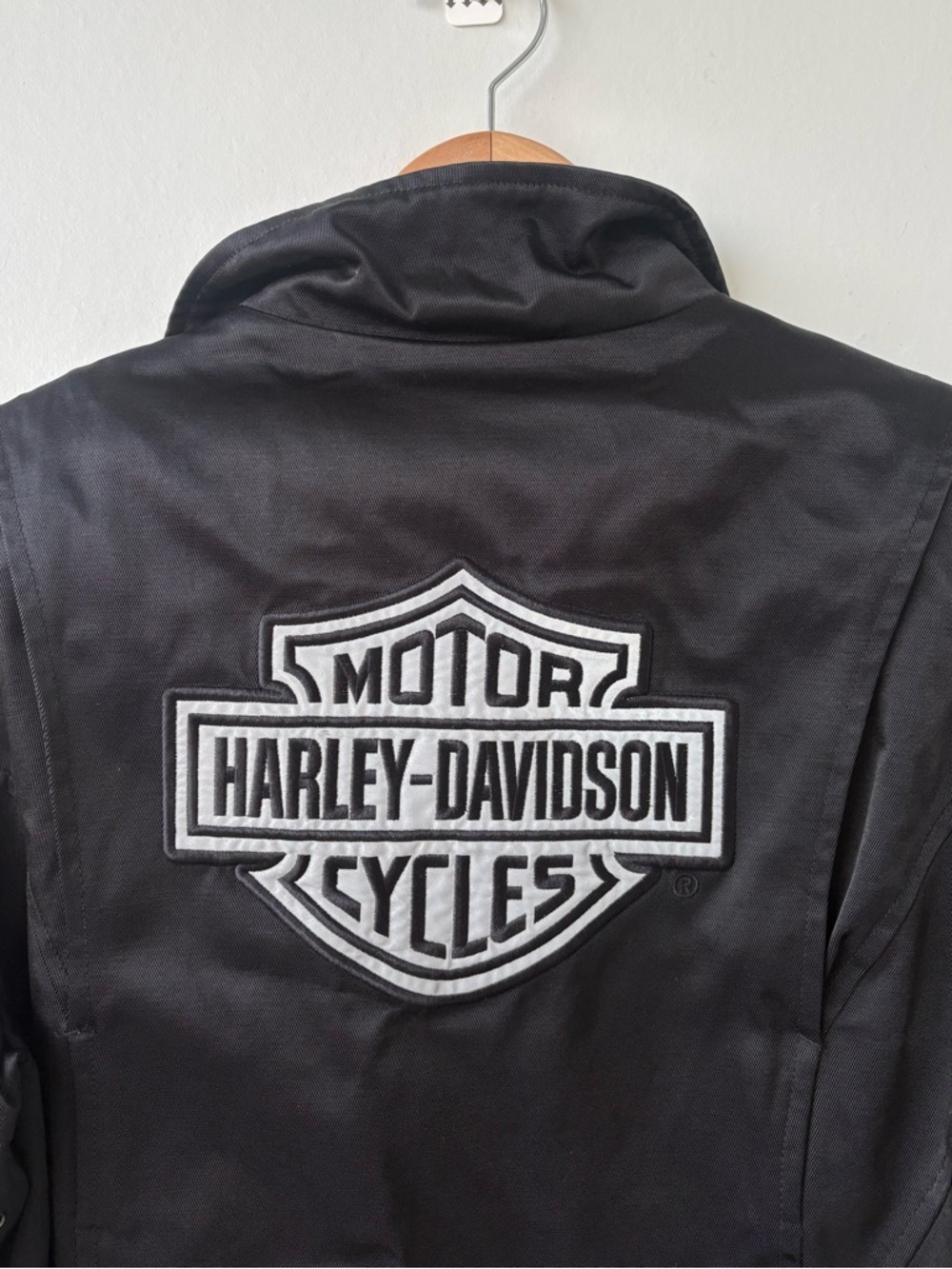 Harley-Davidson Women’s Black Moto Riding Jacket Medium - Picture 4 of 8